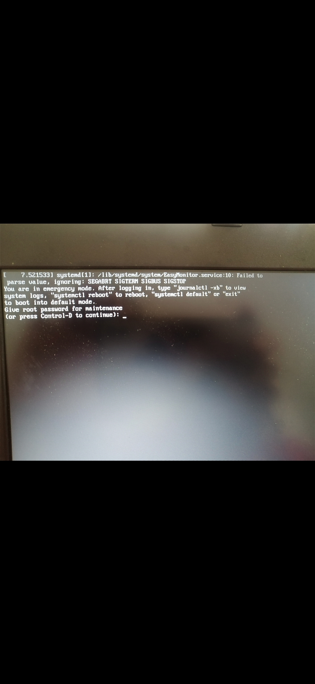 安装wps软件和virtualbox以后，重启电脑，卡在图片所在界面中
