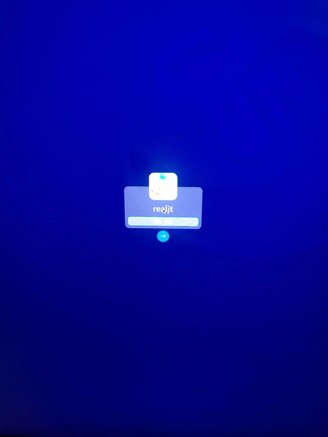 开机首次登录缩放失效