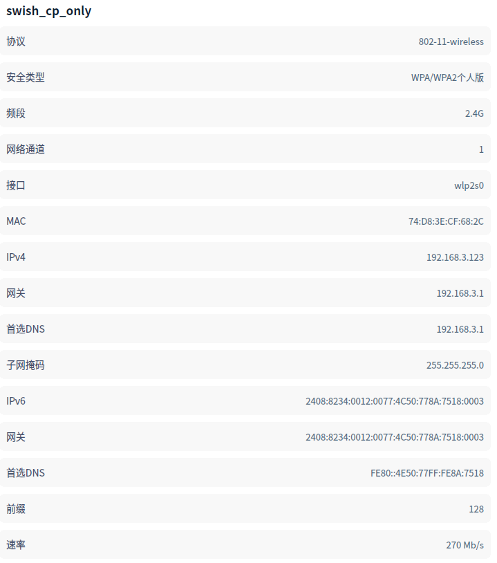 现在的网络状态