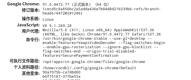 这是浏览器版本信息