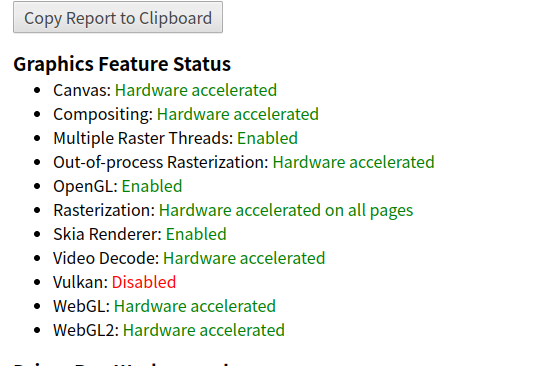 浏览器的gpu信息
