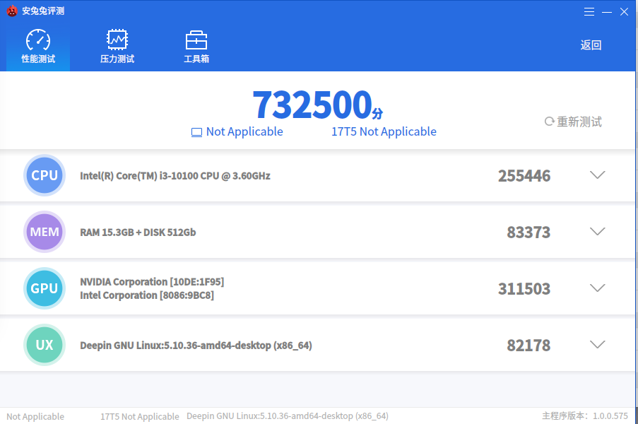 閉源N卡驅動跑分
