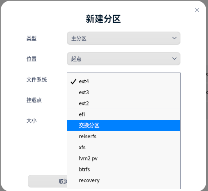 installer-hand-fdisk-swap