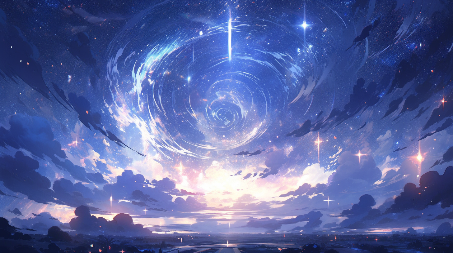 lisimin_living_soul_a_galaxy_in_blue_with_stars_and_spirals_in__a6051059-a467-4224-9fae-9b1a96ef8ecd.png